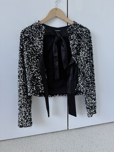 Boohoo sequin jacket - uk, 6