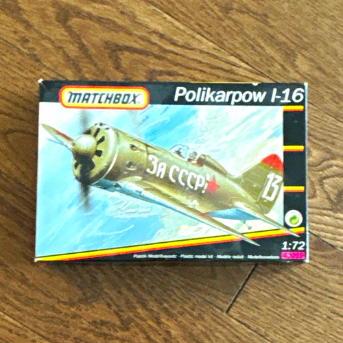 Matchbox polikarpov 1930s - polikarpov, i-16