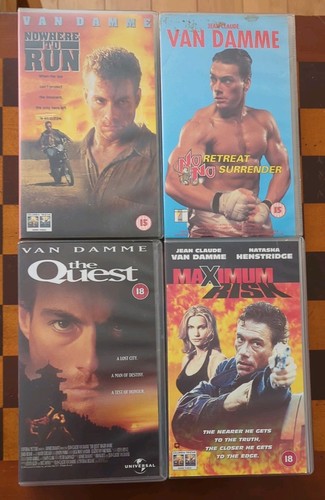 Jean claude van damme vhs - claude,