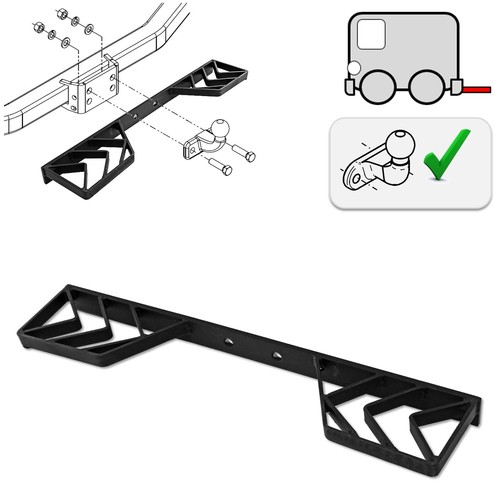 Twin rear tow step - twin, double