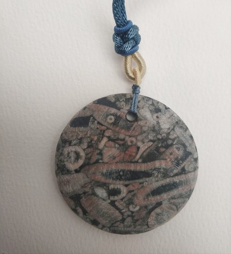 Handmade crinoid fossil - handmade,