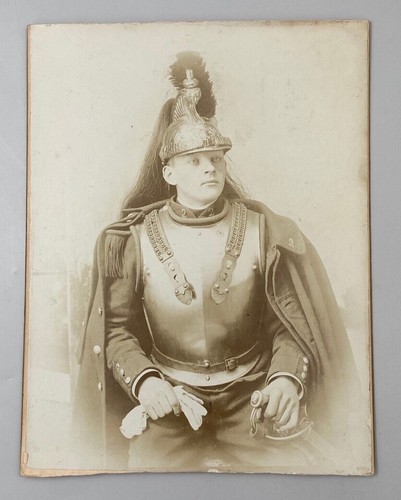 Photo cardboard cavalier - photo, on