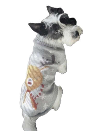 Dog cat xmas - dog,, jumper.