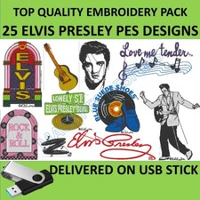 Elvis Presley 25 PES designs