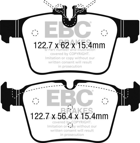Ebc ultimax rear brake - ultimax,