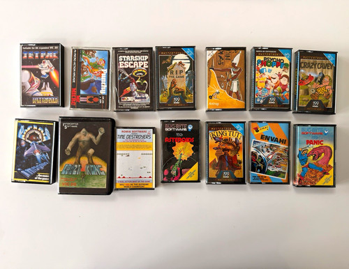 Commodore vic game bundle - commodore, vic-20