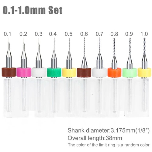 10pcs pcb drill - bits, set