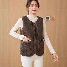 Ladies Fleece Fur Body Warmer