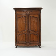 Impressive 18th Century Louis XV Walnut Armoire