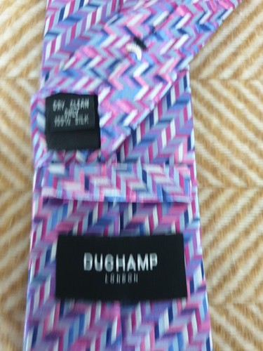 Duchamp silk tie - silk, 8cm