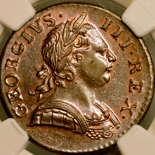 George iii halfpenny 1771 - george, iii.