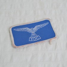 YOC - Young Ornithologists Club Vintage Patch, Sew on Embroidered Patch