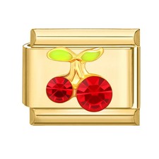 Gold Italian Charms Bracelet