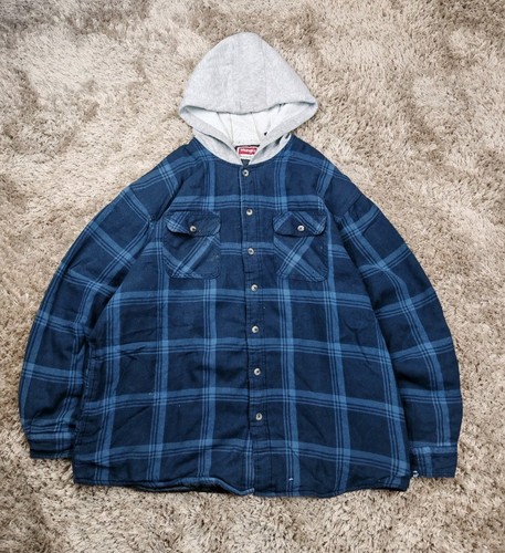 Wrangler mens hooded flannel - wrangler,