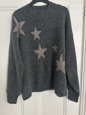 M&S Star Jumper Size L (16-18)