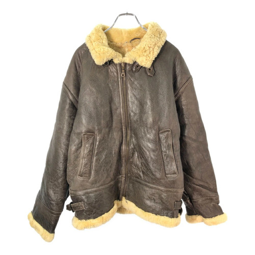 Flight leather jacket - b3,