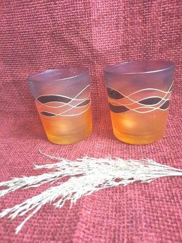2xvintage murano style hand - style, hand-