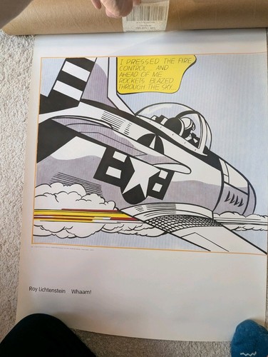Roy lichtenstein whaam set - whaam!,