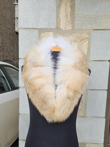 Real fur fox collar - fur,
