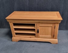 Solid Oak TV Stand Media Unit Hand made Oak Furniture 