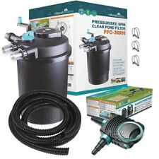 Pressurised Koi Pond Filter UV