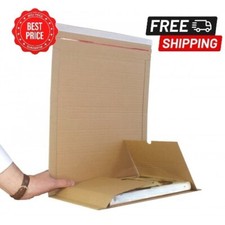 Book Wrap Mailers Strong Cardboard Packaging - A4 A5 Secure Postal Boxes