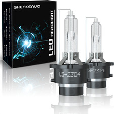 2X D4S HID Headlight Xenon Bulb Pair 35W 6000K For Toyota Estima Prius Alphard