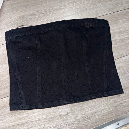 Pull bear black denim - pull&bear,