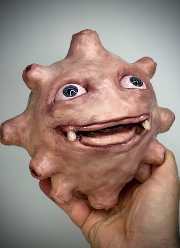 Koffing inspired sculpture - koffing, –
