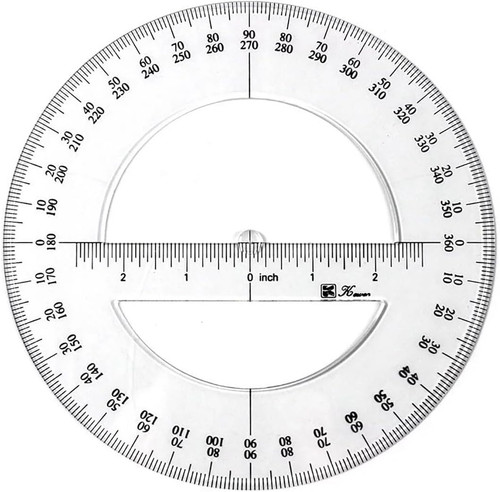 360 degree protractor - 360,