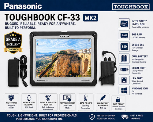 Panasonic toughbook 33 - toughbook, cf-33