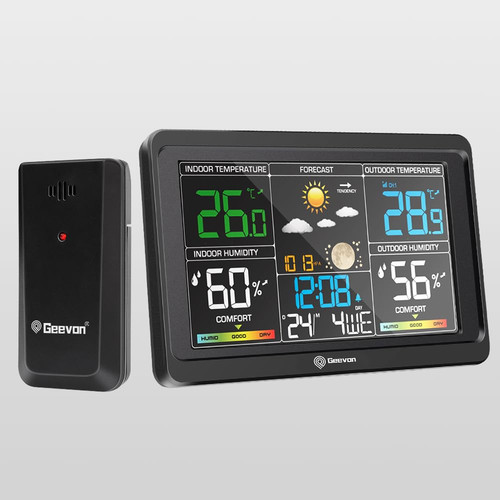Weather station with usb - weather, lcd