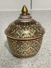 THAI BENJARONG GILDED HAND