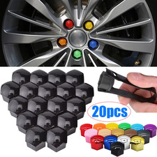 17Mm/19Mm/21Mm 20Pcs Car Wheel Nut Caps Protection Covers Caps Auto Hub Screw Co