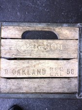 Vintage Wooden Carnation Milk