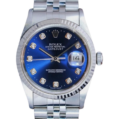 Rolex datejust 16234 18kw - rolex,