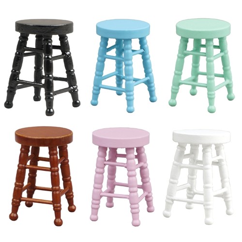 Display stool realistic round - stool,