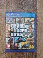 GTA Grand Theft Auto Five Ps4 with Map