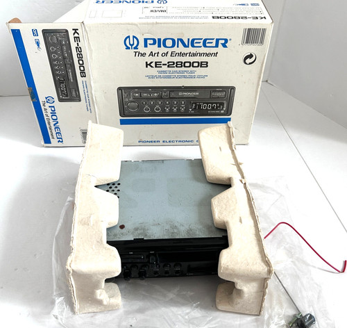 Pioneer car stereo cassette - car,