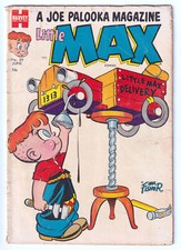 LITTLE MAX 29  (1954 Harvey) Soap Box Derby Car c, Joe Palooka; GOOD+ 2.5