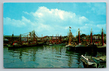 Fishing Vessels Boats in Port