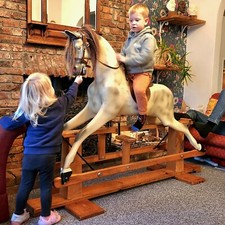GENUINE Haddon vintage rocking horse - Built For 'Jones The Boot Maker' Shops