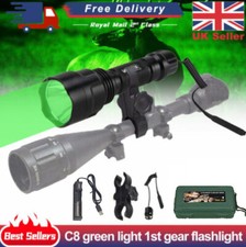 Hunting Green LED Flashlight