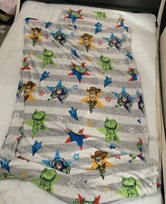 Single Size Toy Story Duvet And Pillowcase Set Soft Fleece Button End