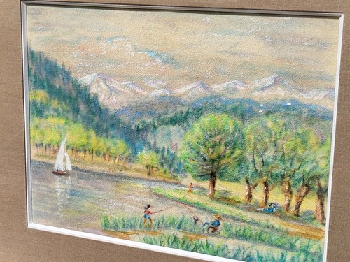 Painting signed george reynes - painting,