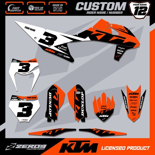 Ktm motocross graphics custom - ktm,
