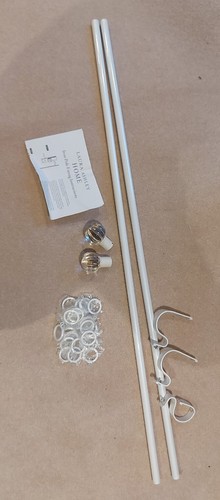 Laura ashley white 19mm - 2.4m,