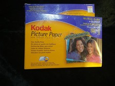KODAK Photo paper 4 x 6 In Glossy White 100 Sheets