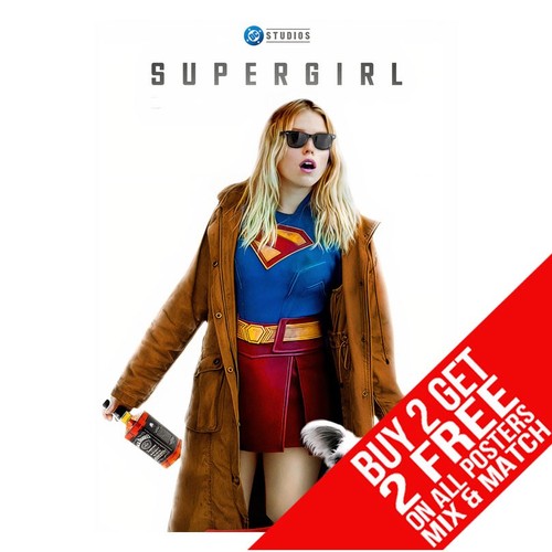 Supergirl movie poster - poster, art