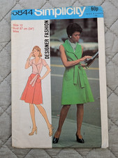 Simplicity 6844 Vintage Ladies